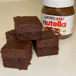nutella fudge brownies