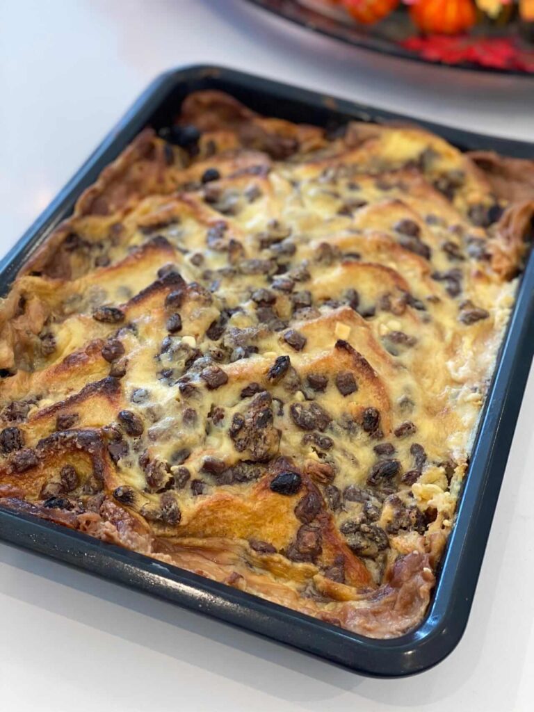 bread and butter pudding
