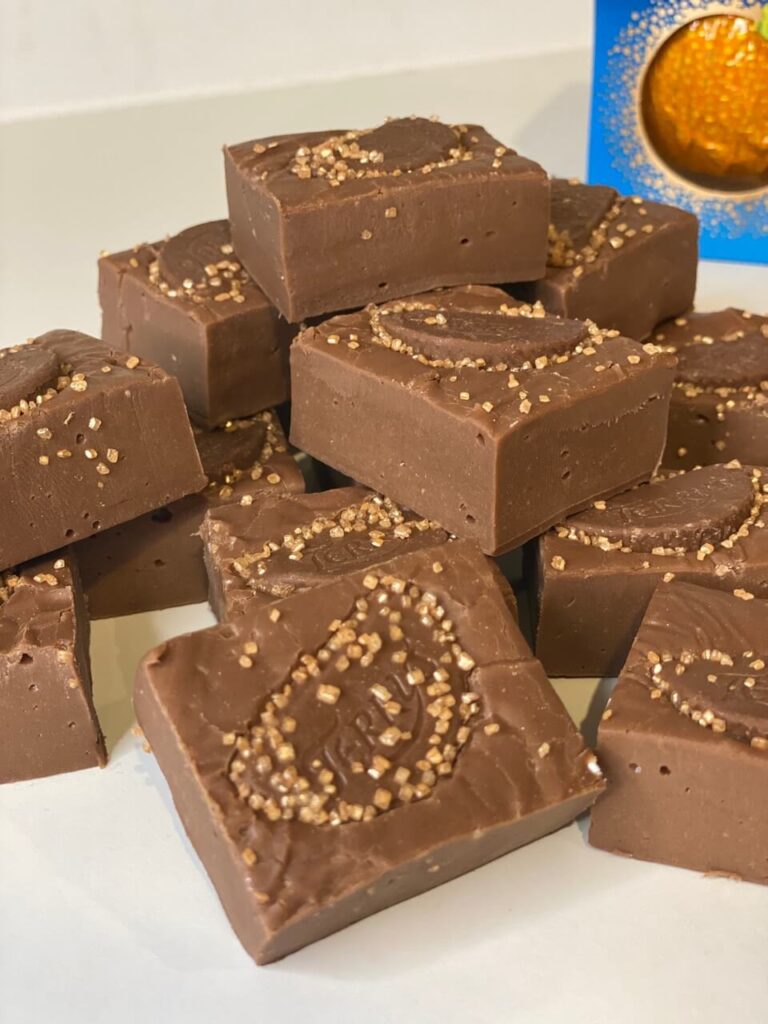 chocolate orange fudge