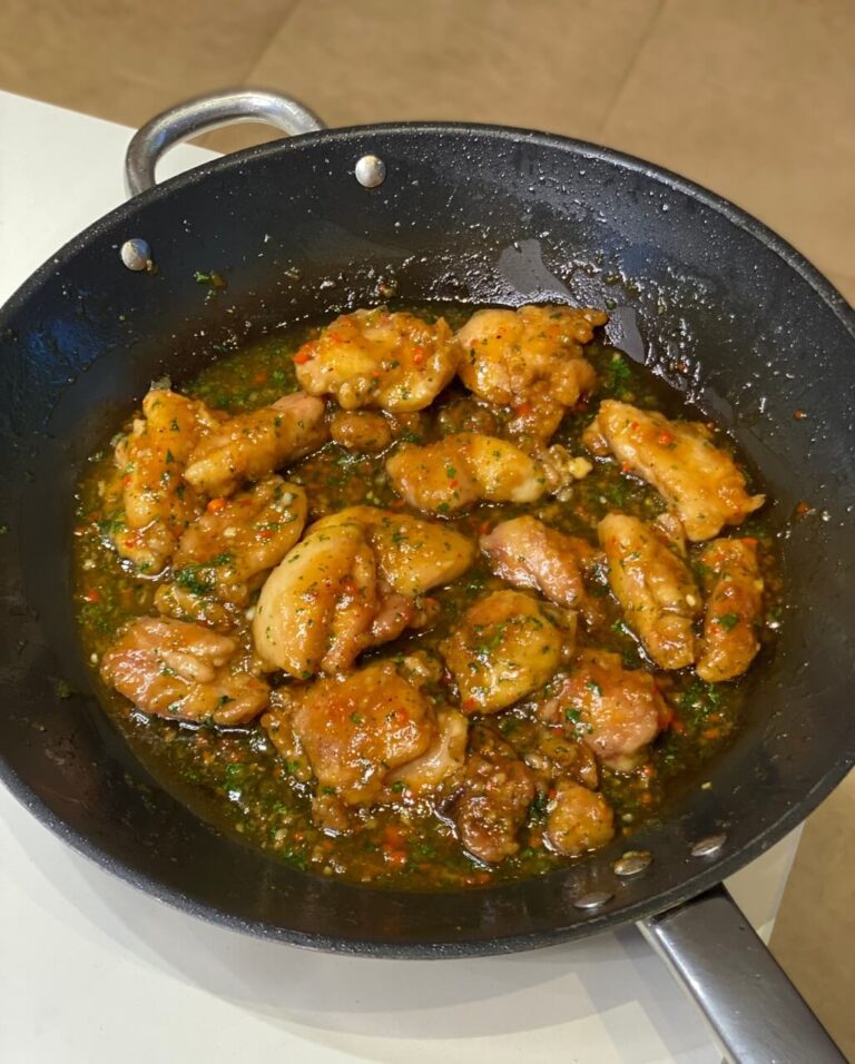 honey garlic chicken