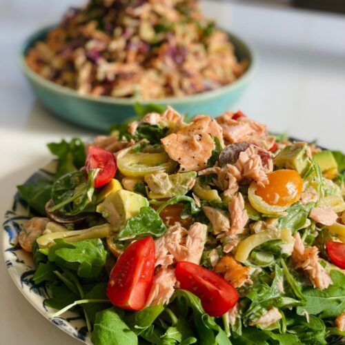 Salmon & Avocado Pasta Salad - Chef Jon Watts