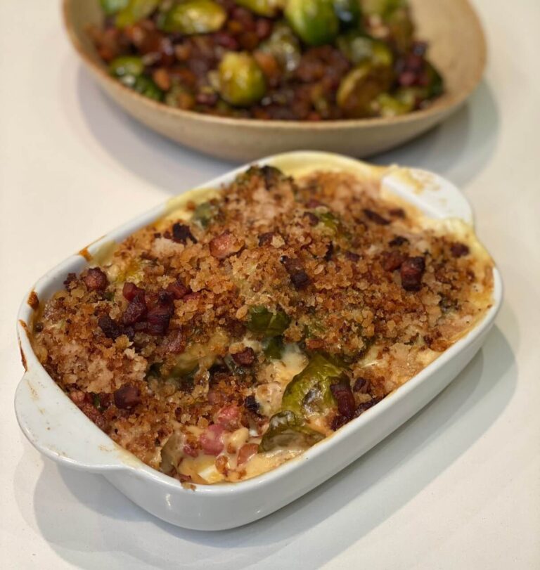 sprout gratin