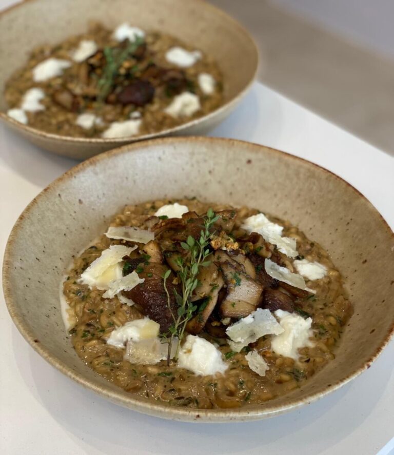 porcini mushroom risotto