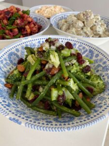 broccoli and green bean salad