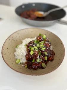 Sweet chilli chicken