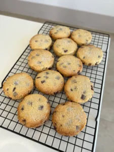 Chocolate chip shortbread