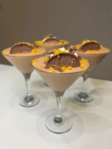 Chocolate orange mousse