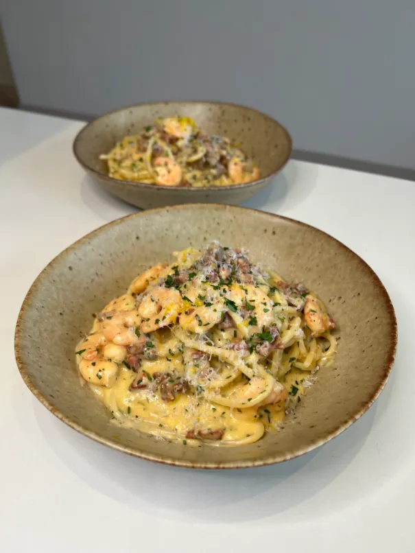 Prawn and Chorizo Spaghetti - Chef Jon Watts