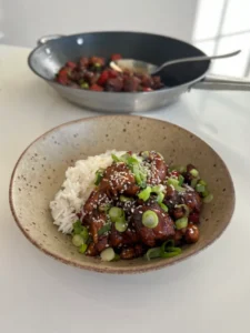 Teriyaki chicken stir fry