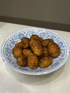 baby hasselback potatoes