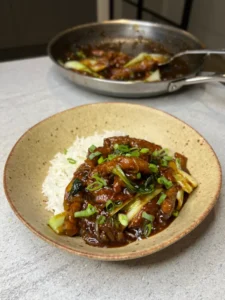 Beef in oyster sauce