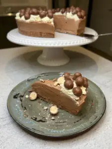 Malteser cheesecake