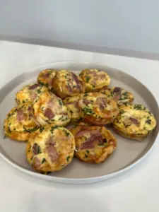Mini quiche lorraine's