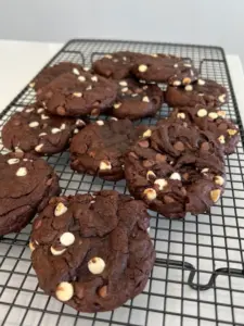 Chocolate brownie cookies