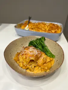 Chicken alfredo lasagne