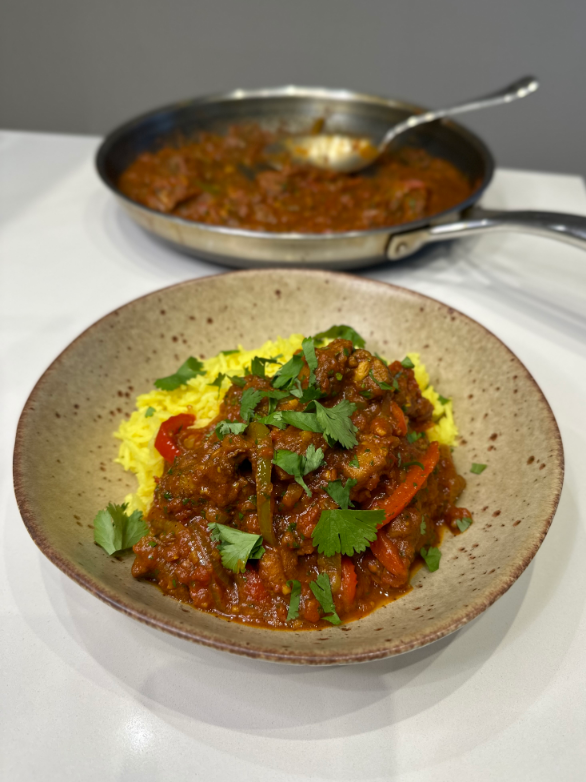 Beef jalfrezi discount