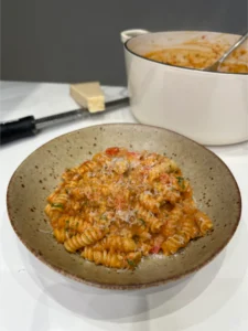 one pot creamy beef pasta