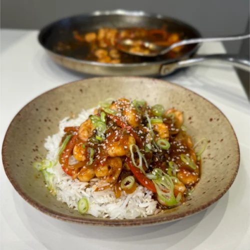 Firecracker Prawn Stir Fry - Chef Jon Watts
