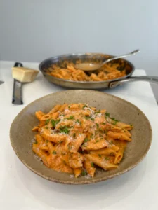 penne alla vodka with chicken