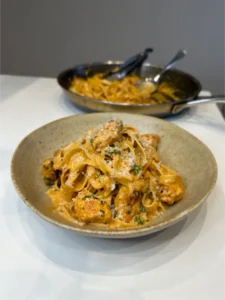 creamy garlic and paprika chicken pasta