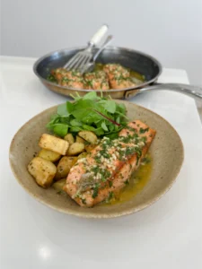 garlic butter salmon