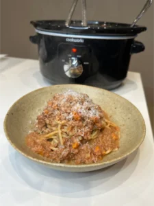 slow cooker bolognese