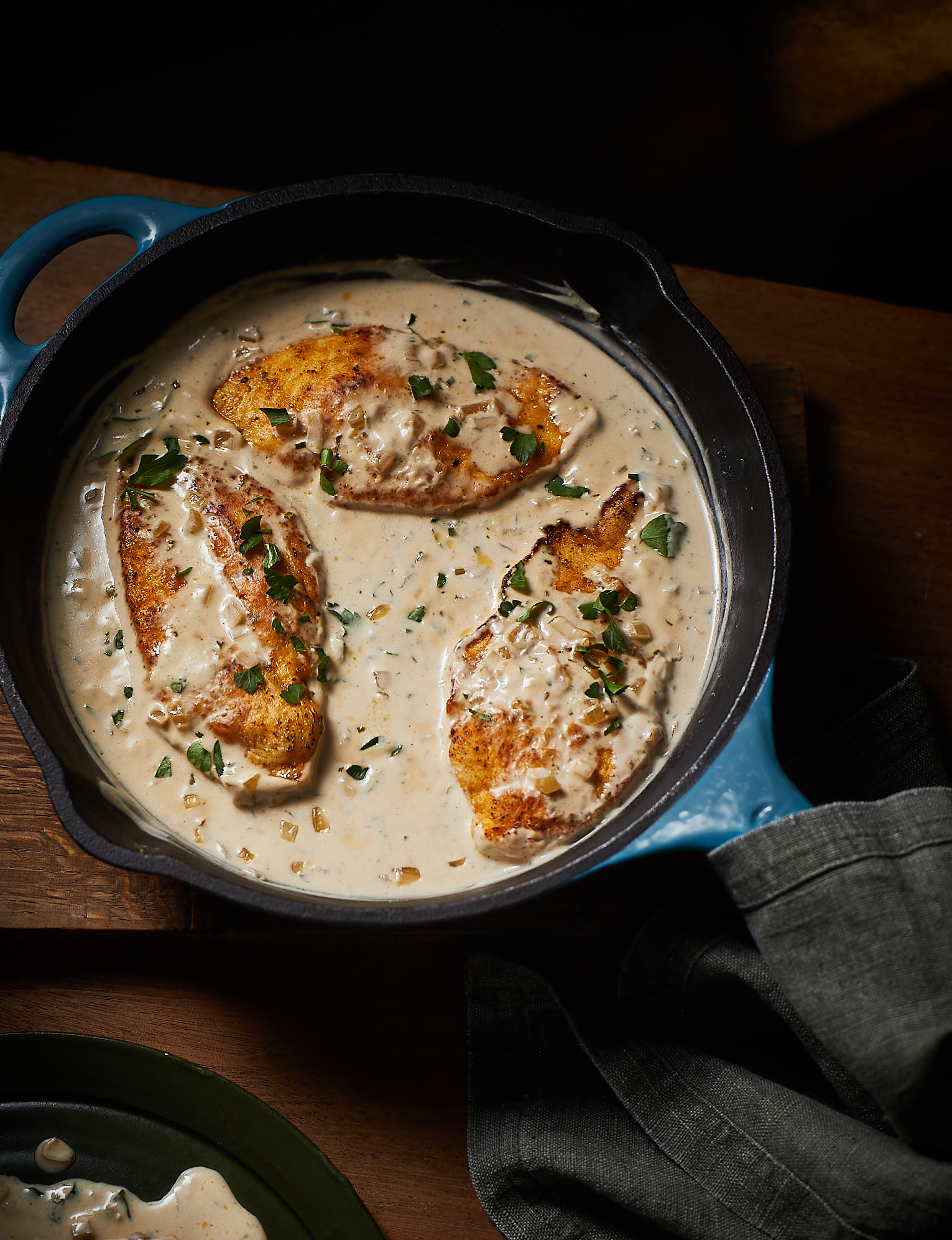 creamy boursin chicken