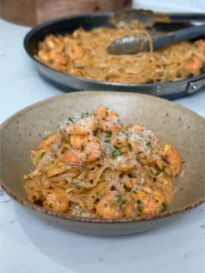 cajun prawn pasta