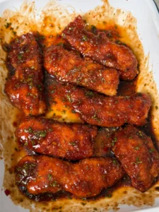 sweet and spicy chicken tenders