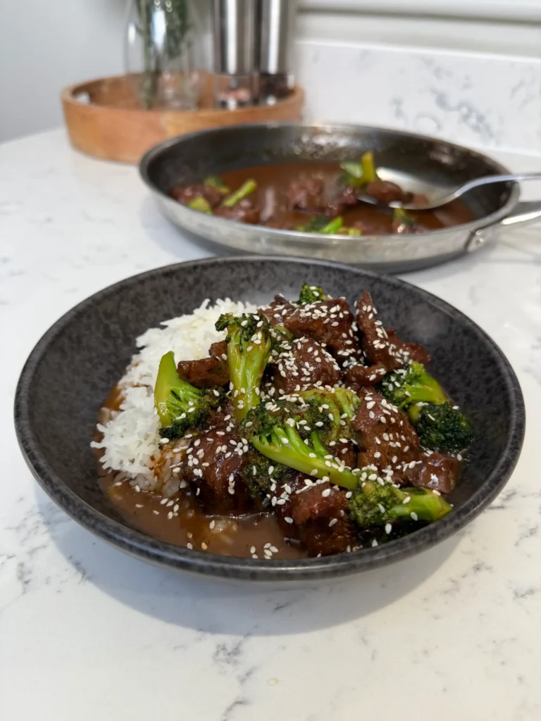 beef and broccoli stir fry