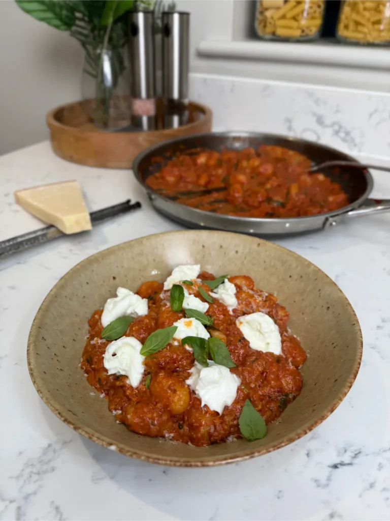'nduja mozzarella gnocchi