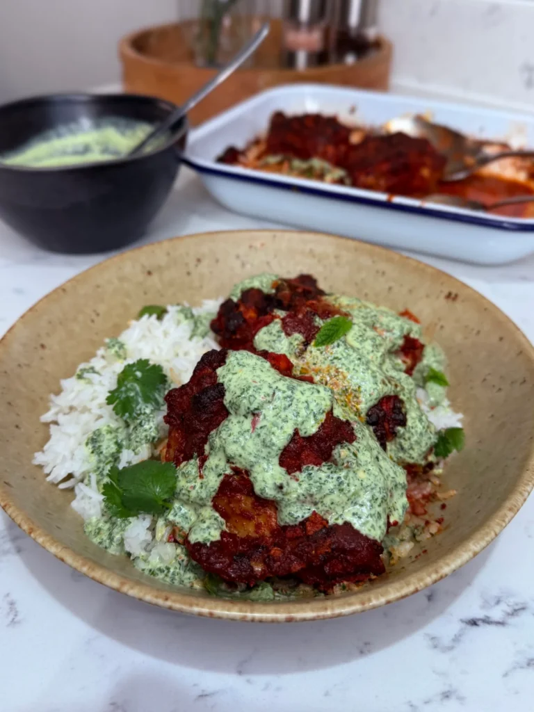 roasted chicken tikka chicken thighs