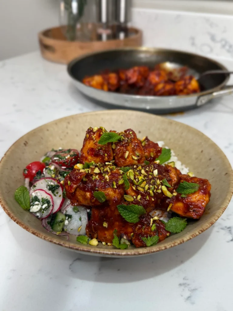 honey harissa chicken