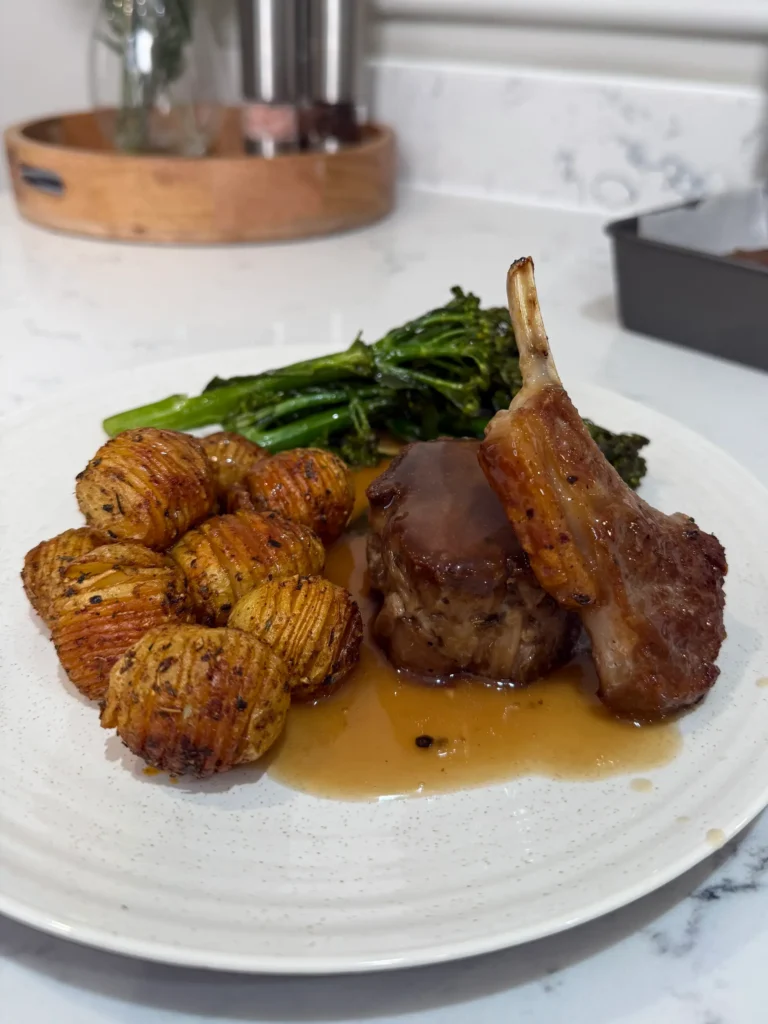 slow roasted shoulder of lamb