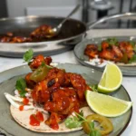 Crispy Honey Chipotle Chicken Tacos