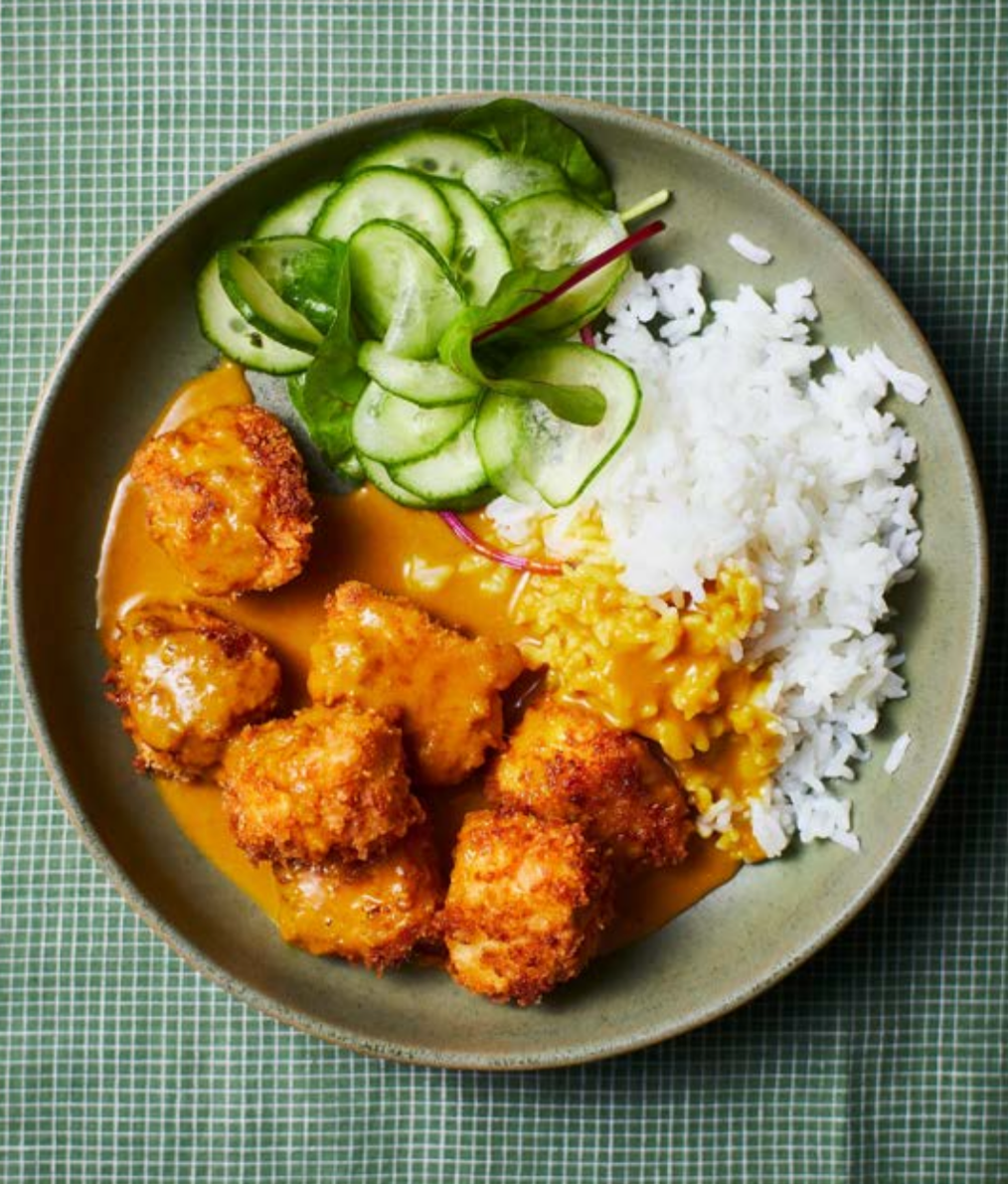 popcorn chicken katsu