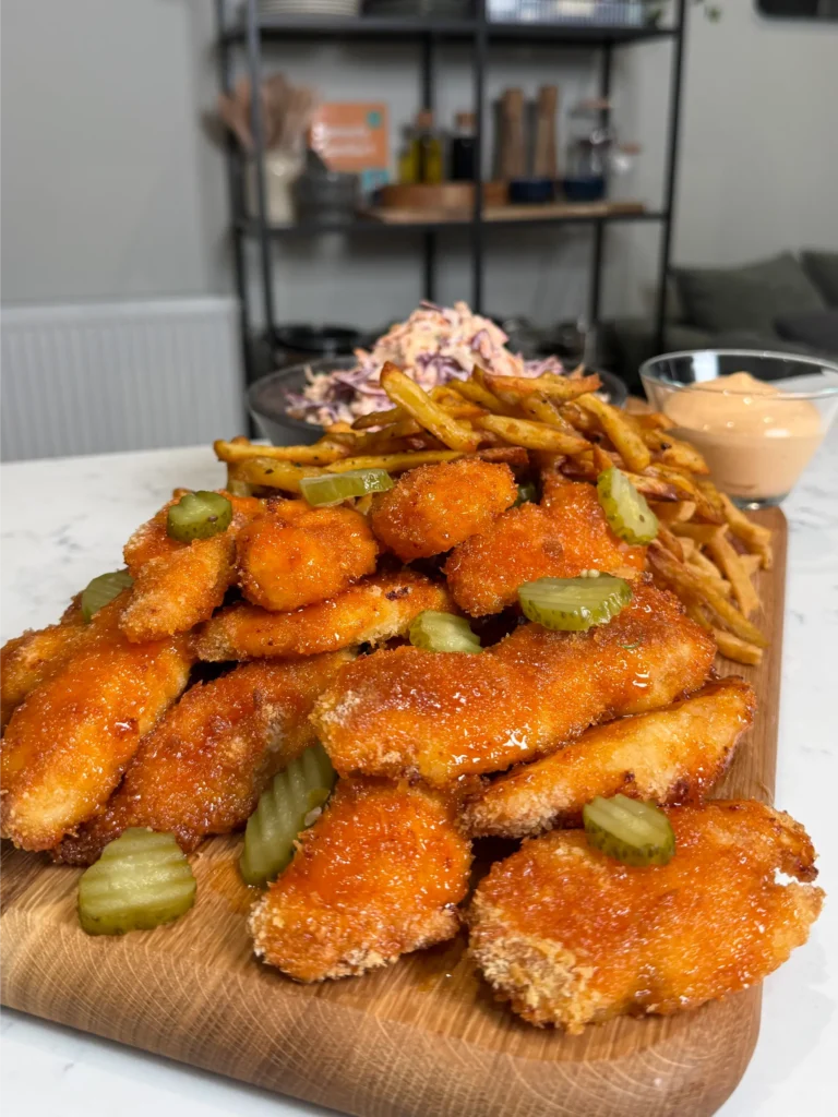 crispy baked hot honey chicken