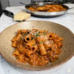 sausage 'nduja pasta