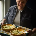 garlic parmesan orzo
