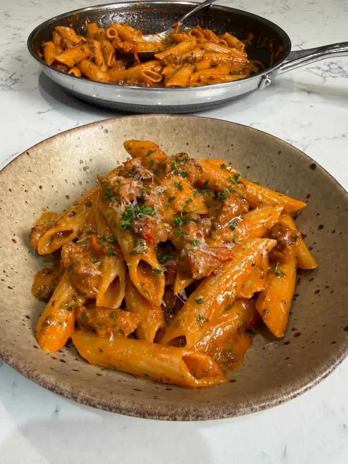 sausage mascarpone pasta