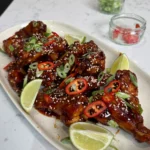 sticky sweet chilli chicken wings